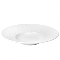 Тарілка "Контраст", біла, 27 см (9182-016)