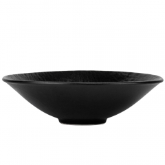 Тарілка "Онікс", чорна, 23 см (9182-019)