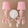 Бра на 2 лампы розового цвета (BL001/2pink) (BL001/2pink)