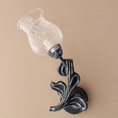 Бра в форме цветка с стеклянным плафоном (NN002/1W) (NN002/1W)