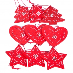 Набір підвісок "Різдво" (мікс, 9шт) (0449j)