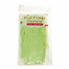 Декоративна шторка для фотозони, зелена (8707-007)