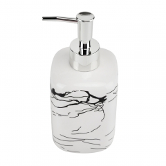 Набір для ванної кімнати "Мармур", білий, 18 см (9190-006)