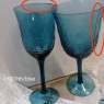 Бокал с узором голубой (00BR-001HH/blue)
