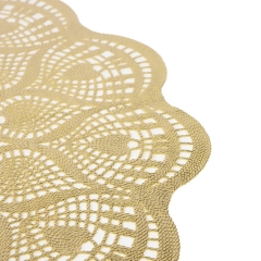 Серветки сервірувальні "Лотос", золото (8907-031)