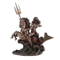 Статуетка "Посейдон із тризубом", 28,5 см (76939A4)