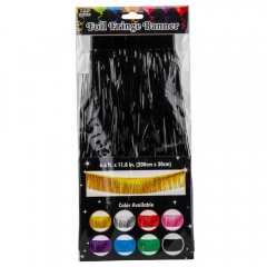 Декоративна шторка для фотозони "Black", 2 м (9092-034)