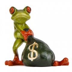 Статуэтка "Жаба - Банкир", 10,5 см (9044-004)