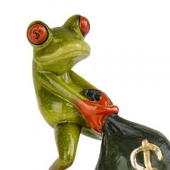 Статуэтка "Жаба - Банкир", 10,5 см (9044-004)