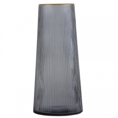 ТІЛЬКИ САМОВИВІЗ    Ваза "Камелія", темна, 21,5 см (9049-005)