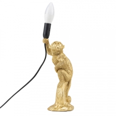 Лампа "Золотая обезьяна ", золотая (2014-003)