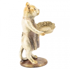 Статуэтка "Кот с подносом" (2014-016)