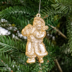 Набор украшений "Золотые фигурки Деда Мороза" (013NR/gold)
