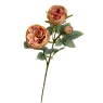 Веточка розы, розовая (8721-021)