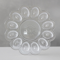 Підставка для 12 яєць "Скляна класика", 26,5 см (2020-008)