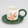 Кружка з блюдцем 