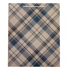 Подарунковий пакет "Шотландка", 26*32 см * Рандомний вибір дизайну (9100-001)