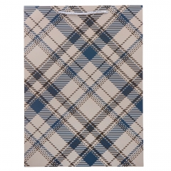 Подарунковий пакет "Шотландка", 31*42 см * Рандомний вибір дизайну (9100-002)