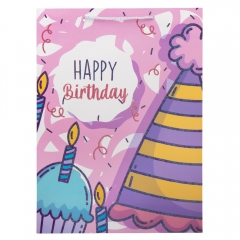 Подарунковий пакет "Яскраве свято", 31*42 см * Рандомний вибір дизайну (9100-008)