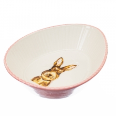 УЦІНКА Тарілка Казковий кролик (дефект заливки або фарбування цятки) (4002-001)