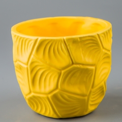 Керамічний вазон (11*11*10 см) (002-O)